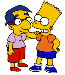 milhouse et bart